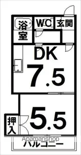 サウスコート226【1階】の間取り